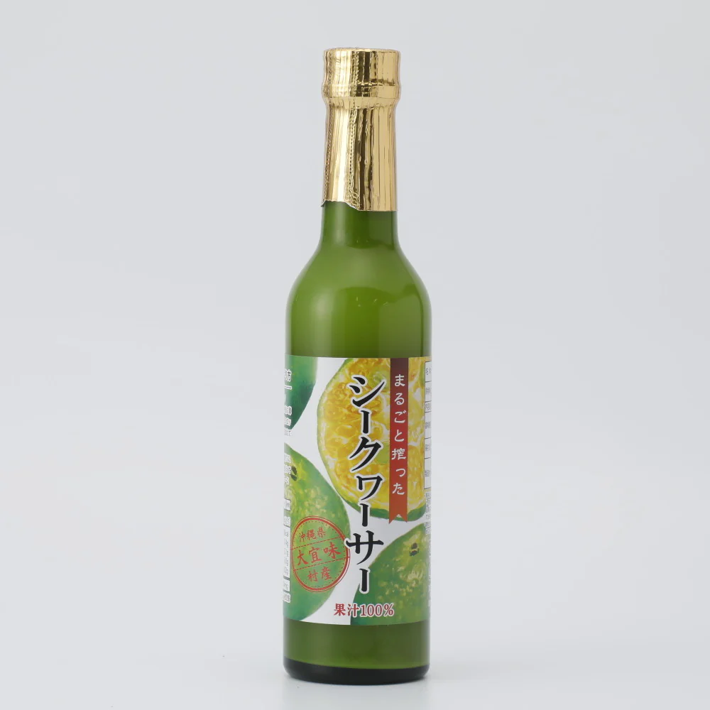 沖縄県大宜味村 まるごと搾ったシークワーサー 300ml