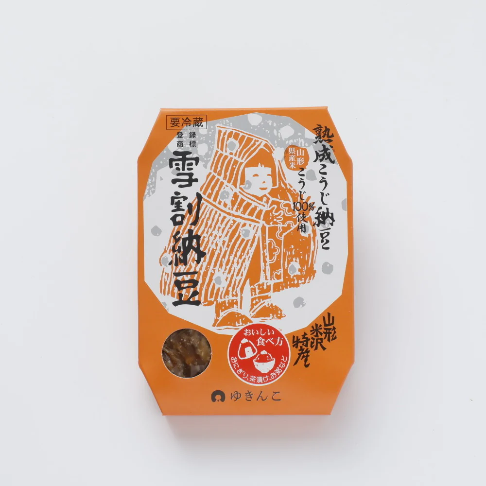 ゆきんこ・山形雪割納豆 150G