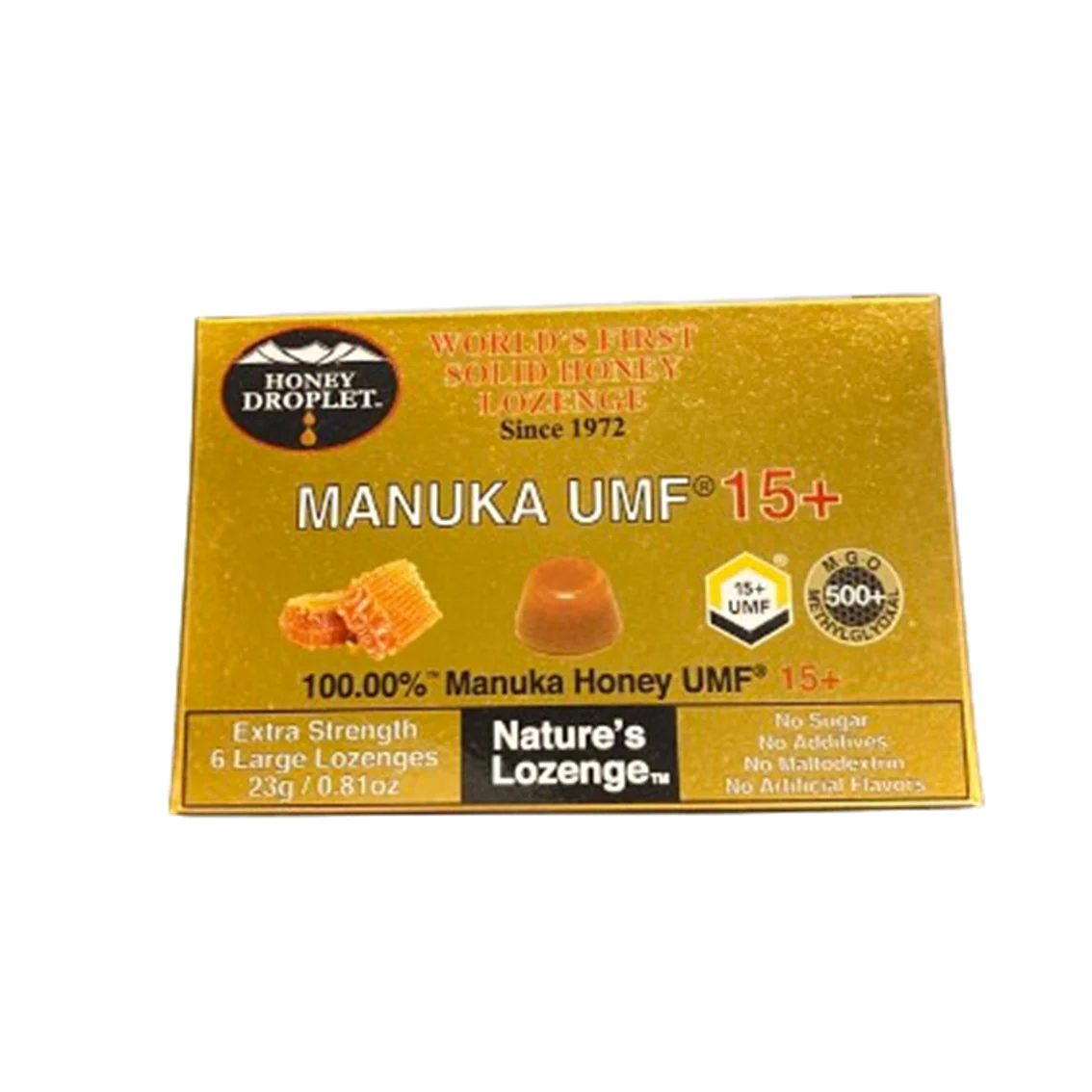 ハニードロップレットマヌカハニーUMF15+ 23g