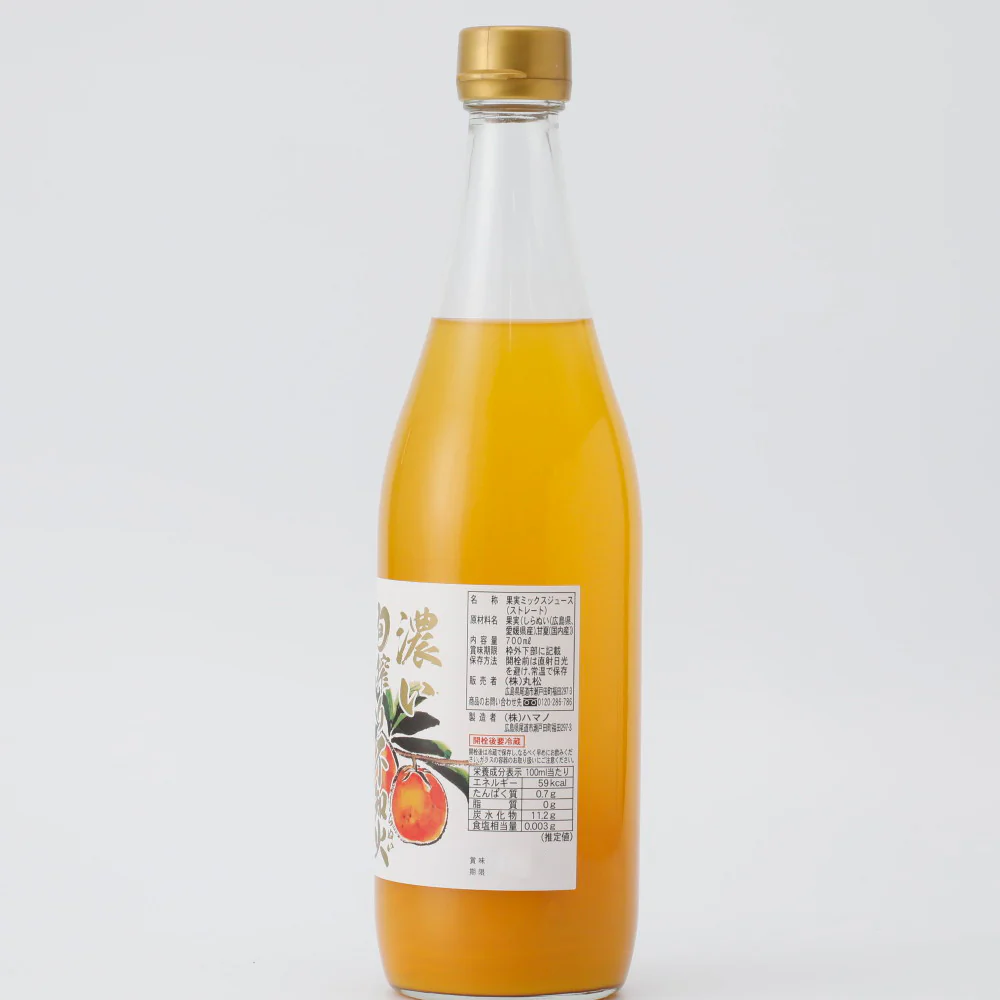 丸松 濃い旬搾り不知火ジュース 700ml - Image 2