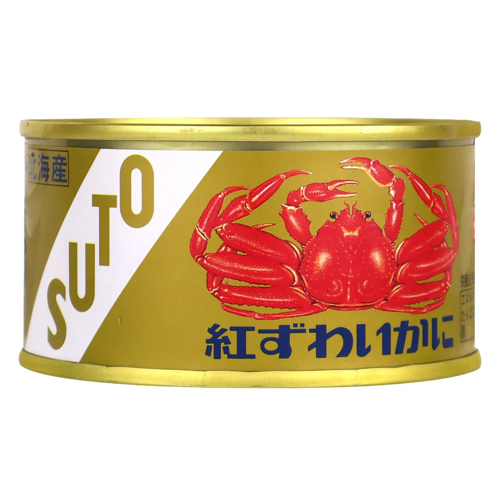 ストー缶詰 紅ずわいかに金線 固形量 100g