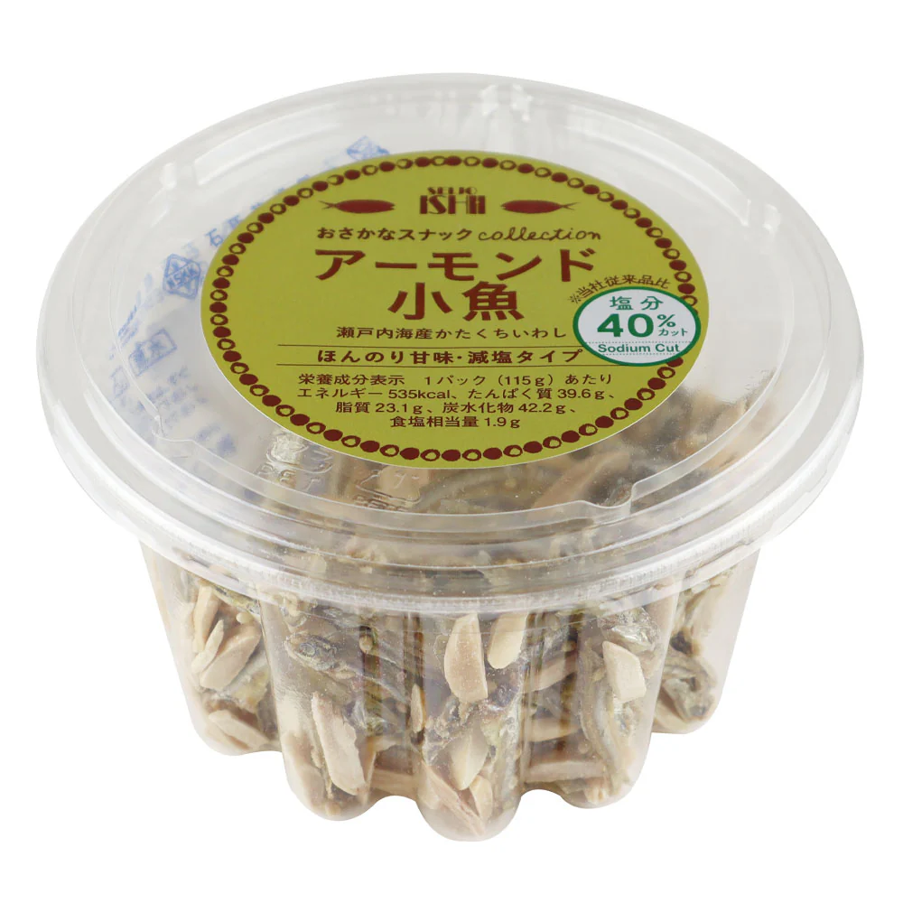 成城石井 おさかなスナック アーモンド小魚 減塩 115g - Image 2