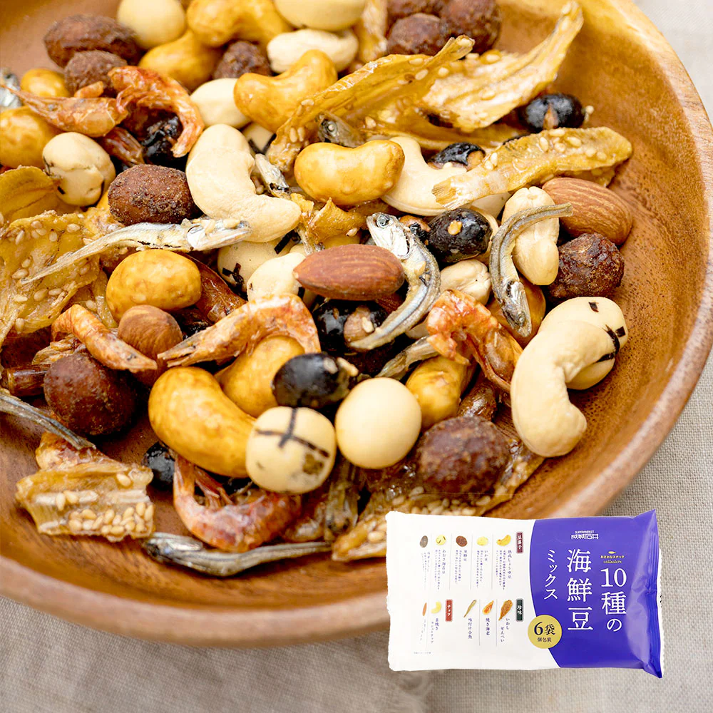 成城石井 おさかなスナック10種の海鮮豆ミックス 150g