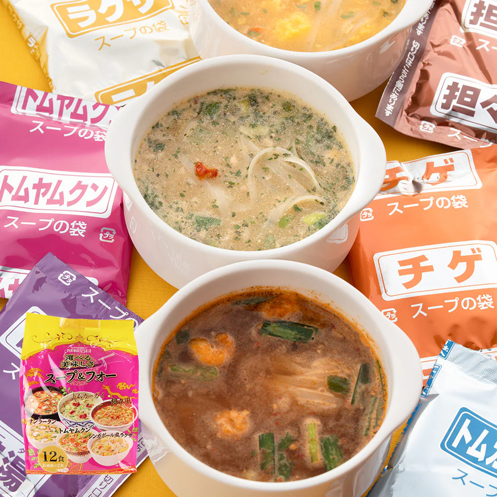 成城石井 選べる美味しさスープ&フォー 12食