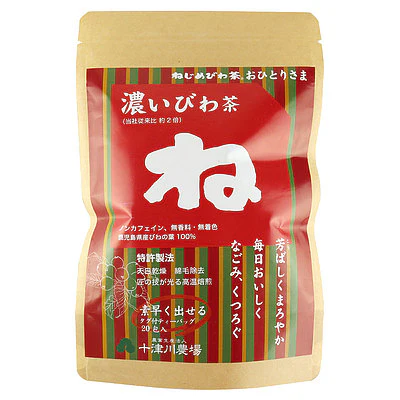 十津川農場 ねじめびわ茶おひとりさま 20p